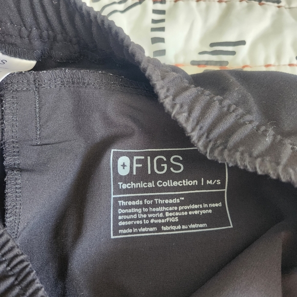 Figs Tansen Classic Cargo Jogger Scrub Pants Black M/S - Picture 12 of 14